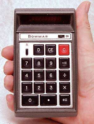 Bowmar 901B in hand