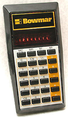 Bowmar MX55 Personal Calculator (Bowmar Brain) - CHM Revolution