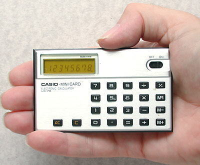 Casio Mini Card LC-78