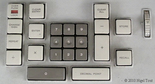 Friden EC130 keyboard
