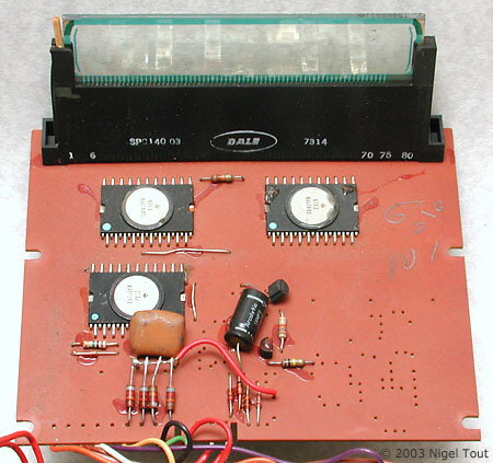 Circuit board with LCD