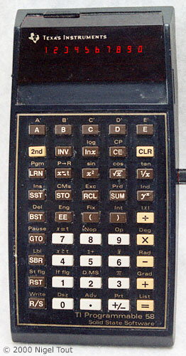 Texas Instruments TI-58