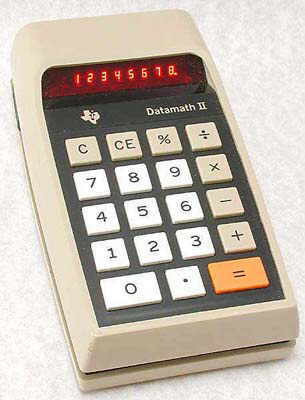 TI-2500 II �Datamath II�.