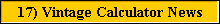 17) Vintage Calculator News