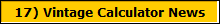17) Vintage Calculator News