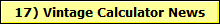 17) Vintage Calculator News