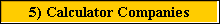 5) Calculator Companies