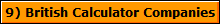 9) British Calculator Companies