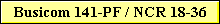 Busicom 141-PF / NCR 18-36