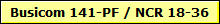 Busicom 141-PF / NCR 18-36