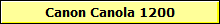 Canon Canola 1200
