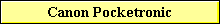 Canon Pocketronic