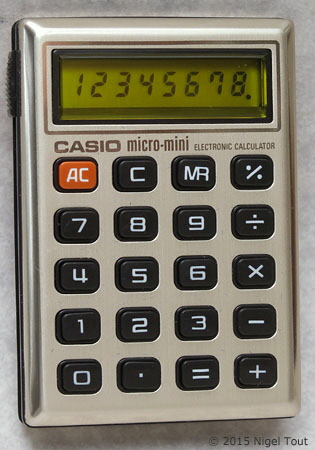 Casio micro-mini M810