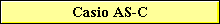 Casio AS-C