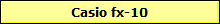 Casio fx-10