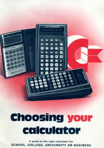 Commodore Calculator Guide