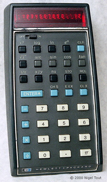 hewlett packard engineering calculator
