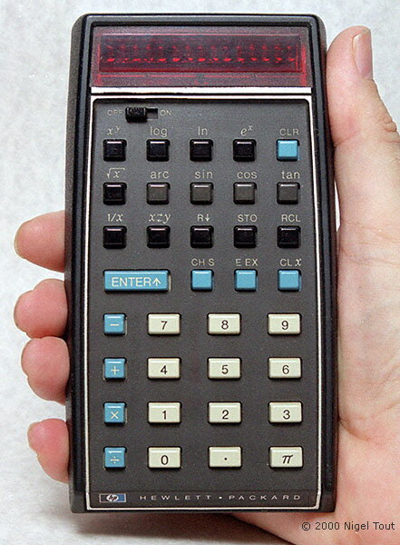 1972 hp calculator rpn scientific