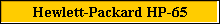 Hewlett-Packard HP-65