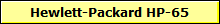 Hewlett-Packard HP-65