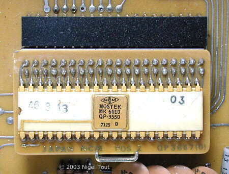 Mostek MK6010, first "calculator on a chip"