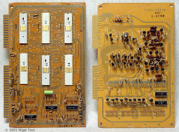 Circuit boards.