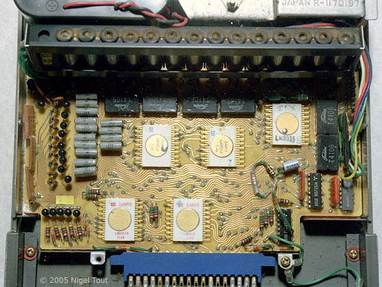 Sanyo ICC-1417 circuit board