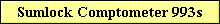 Sumlock Comptometer 993s