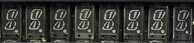 Early Sharp-ISE 1st generation VFD display